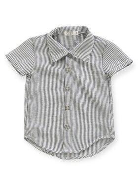 Cozii Mini Stripe SS Button Down