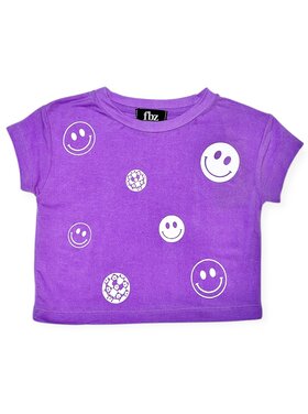 Flowers by Zoe Happy Faces Tee