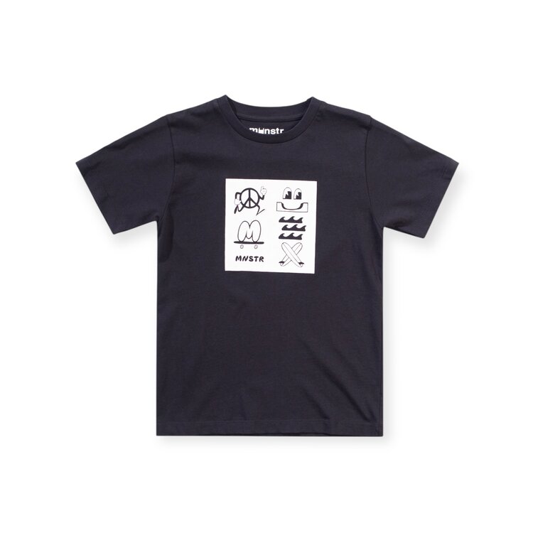 Munster Kids Smile Logo Tee