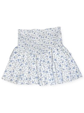 Cheryl Creations Kids Floral Smocked Ruffle Skirt