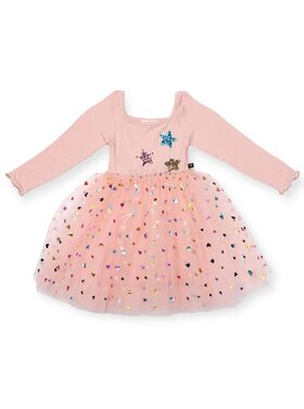 Petite Hailey Aurora Stars Tutu Dress