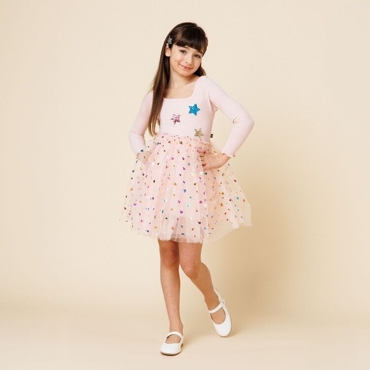 Petite Hailey Aurora Stars Tutu Dress