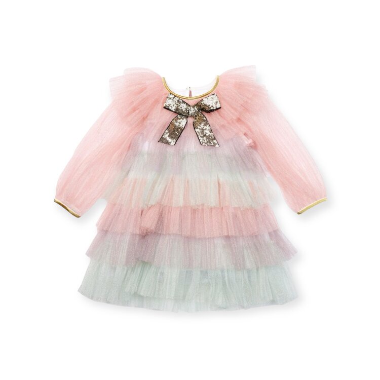 Petite Hailey Anny Layered Tutu Dress