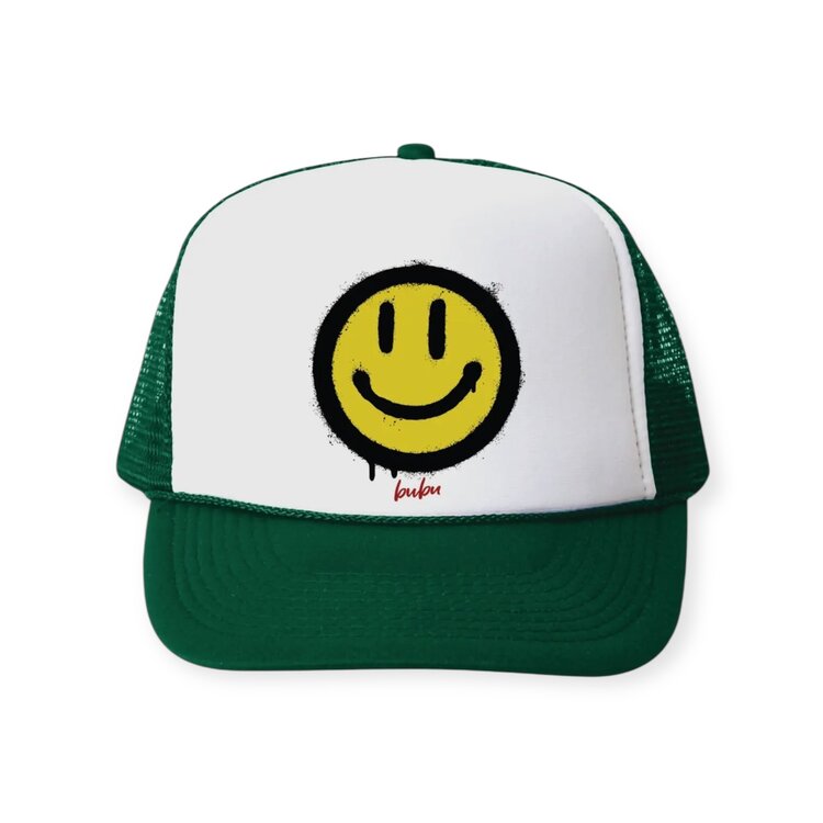 Bubu All Smiles Smiley Trucker Hat