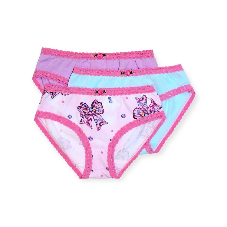 Esme Fabulous Bows 3-Pack Panty