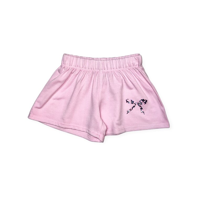 Firehouse Ditsy Flower Bow Shorts