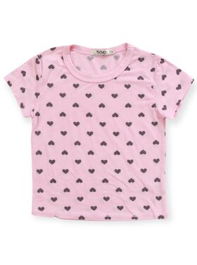 T2 Love Small Hearts Fitted Tee