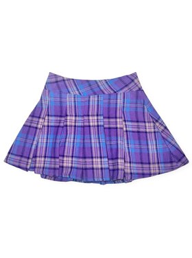 Flowers by Zoe Plaid Flannel Skort