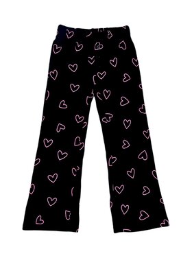 Flowers by Zoe All Over Hearts Straight Leg Jogger