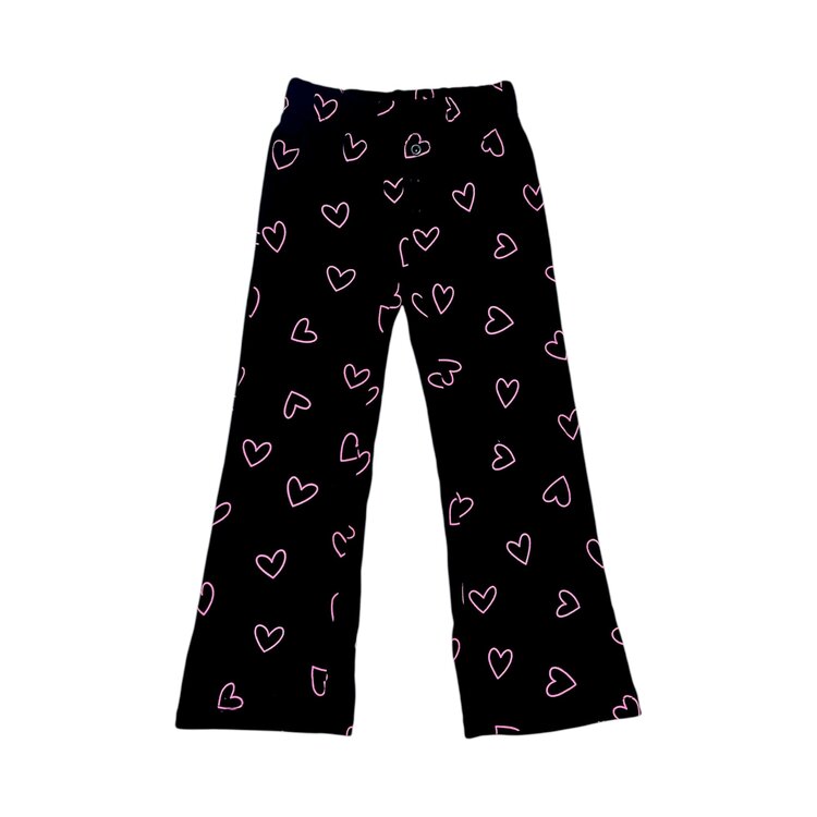 Flowers by Zoe All Over Hearts Straight Leg Jogger