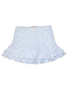 Paper Flower Ditsy Roses Ruffle Skort