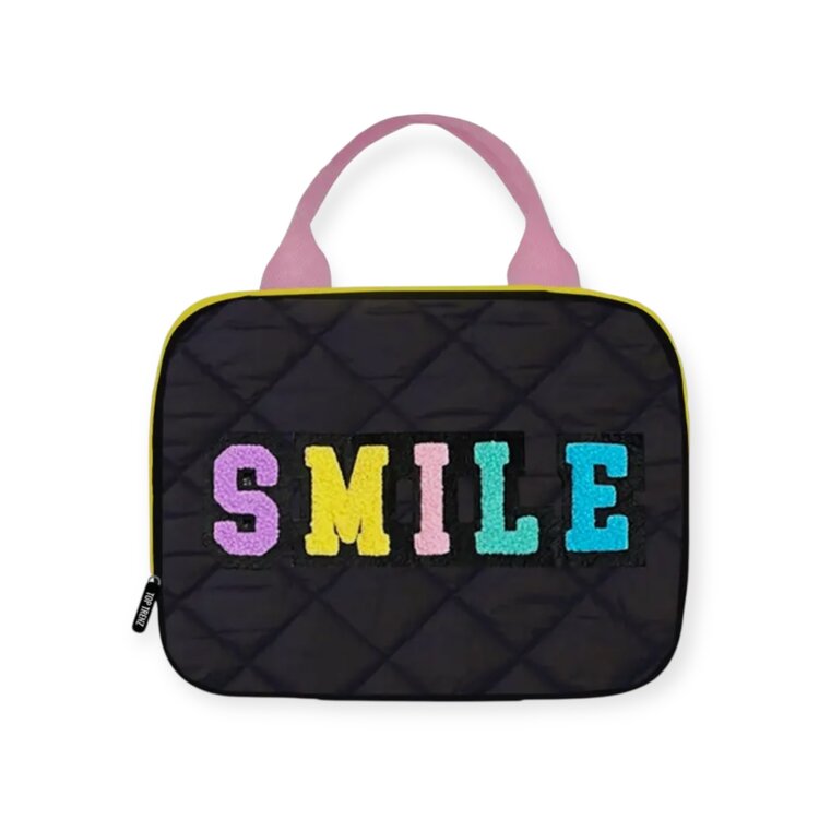 Top Trenz SMILE Patch Puffer Lunch Box