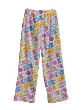Top Trenz Varsity Fuzzy Lounge Pants