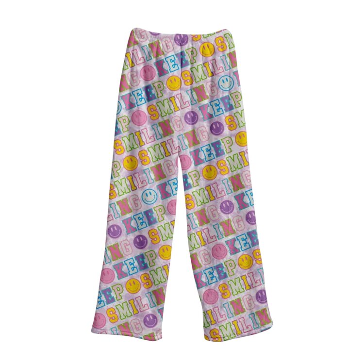 Top Trenz Varsity Fuzzy Lounge Pants