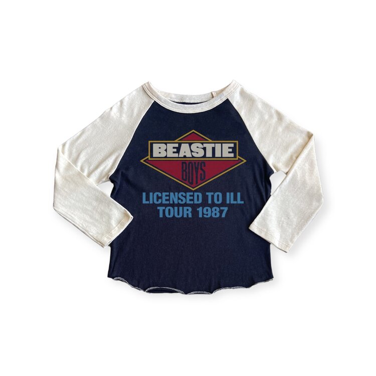 Rowdy Sprout Beastie Boys Licensed to Ill Raglan