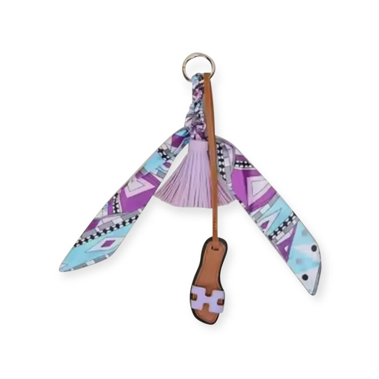 Malibu Sugar Sandal Scarf Bag Charm