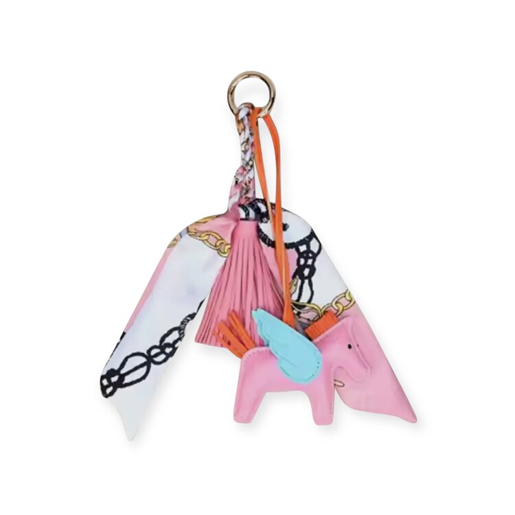 Malibu Sugar Horse Tassel Scarf Bag Charm
