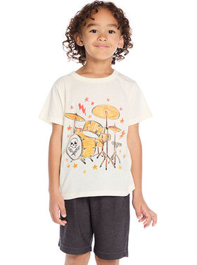 Chaser Painterly Drum Set Tee