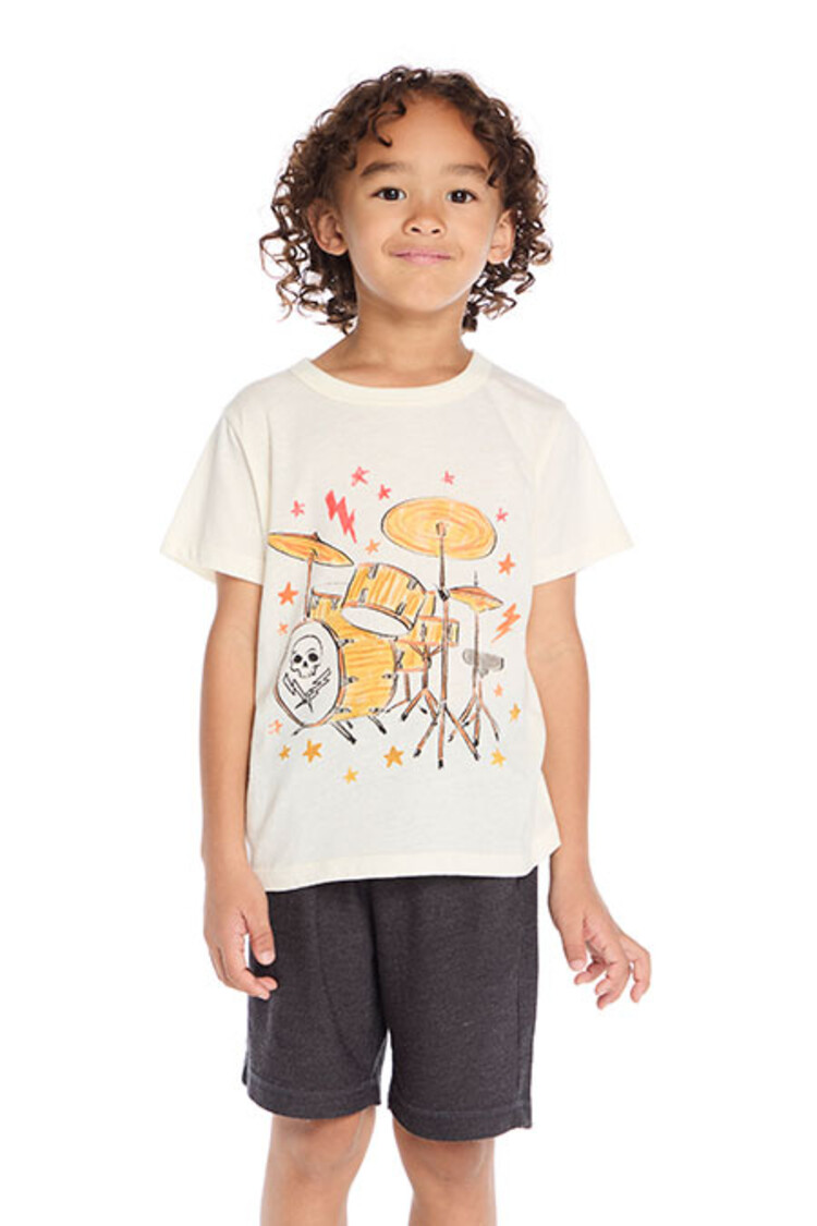 Chaser Painterly Drum Set Tee
