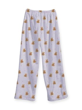 Top Trenz Teddy Bear Fuzzy Lounge Pants