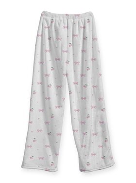 Top Trenz Bow & Tell Fuzzy Lounge Pants
