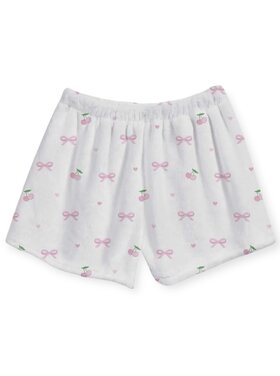 Top Trenz Bow & Tell Fuzzy Shorts
