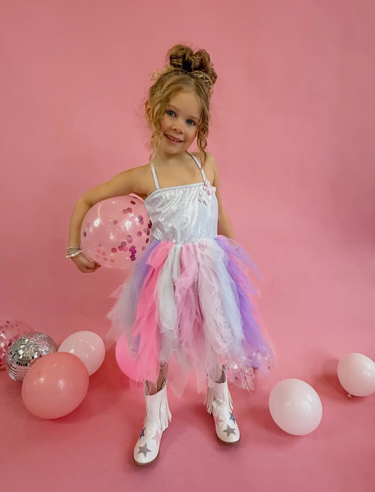 Ellie & Mila Butterfly Tulle Dress