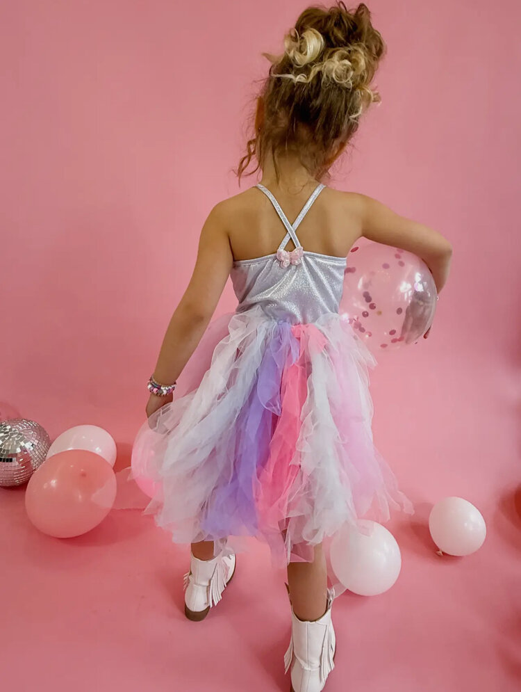 Ellie & Mila Butterfly Tulle Dress