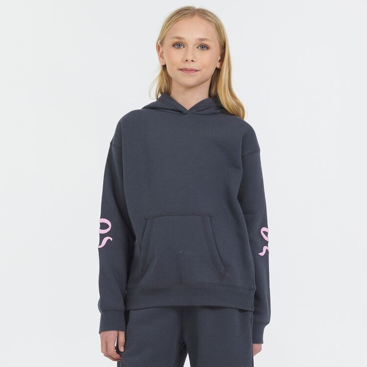 Vintage Havana Puff Bow Pullover Hoodie