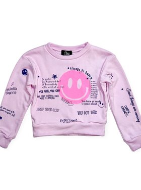 Flowers by Zoe Be Happy Sweatshirt