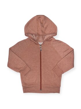 Cozii Solid Zip Up Hoodie