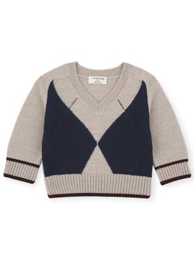 1+ In The Family Kasper Argyle Sweater