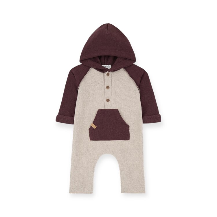 1+ In The Family Ludvig Hooded Jumpsuit