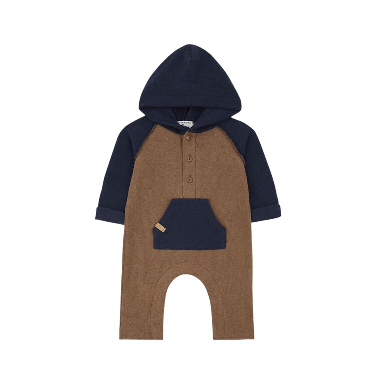 1+ In The Family Ludvig Hooded Jumpsuit