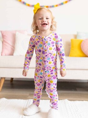 Lev Baby Cora Ruffled Convertible Romper