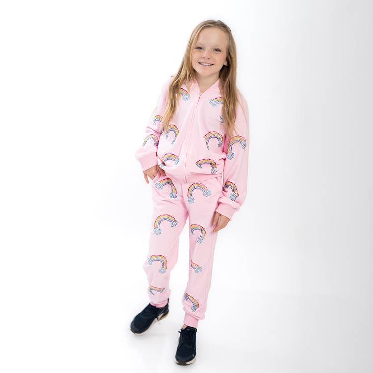 Tweenstyle Crystal Rainbow Hoodie Set