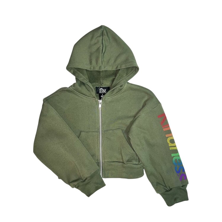 Flowers by Zoe Kindness Zip Hoodie