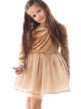 Rockwilde Gem LS Rhinestone Dress