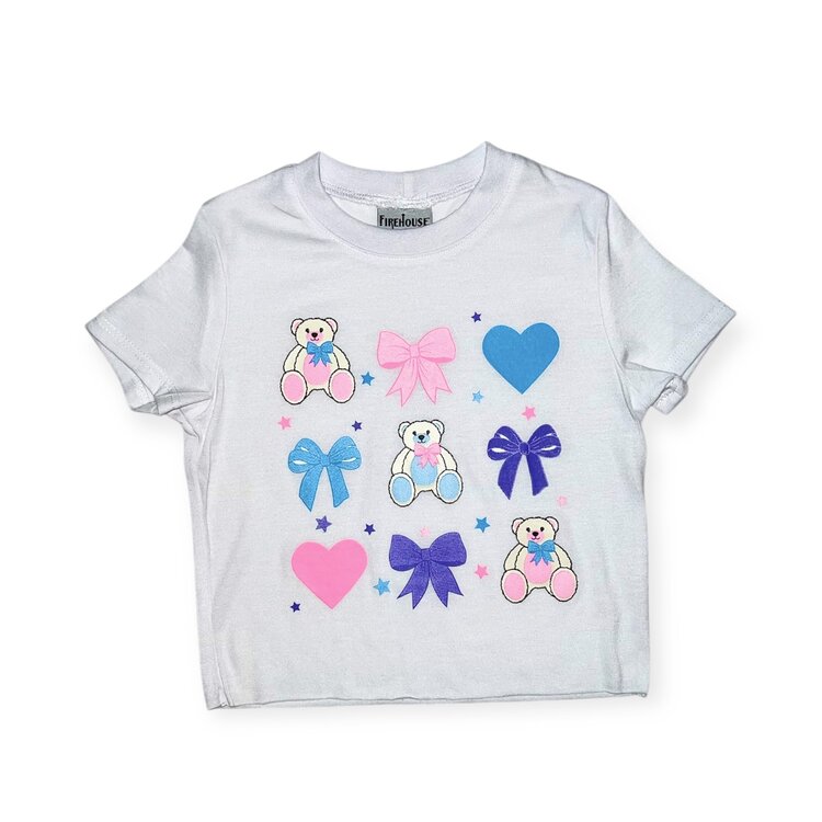 Firehouse Bows n Bears Tee