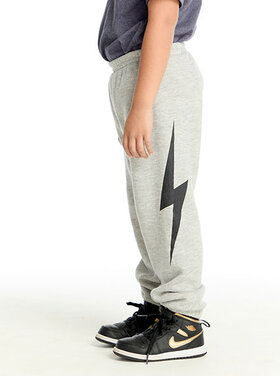 Chaser Black Bolt Lounge Pant