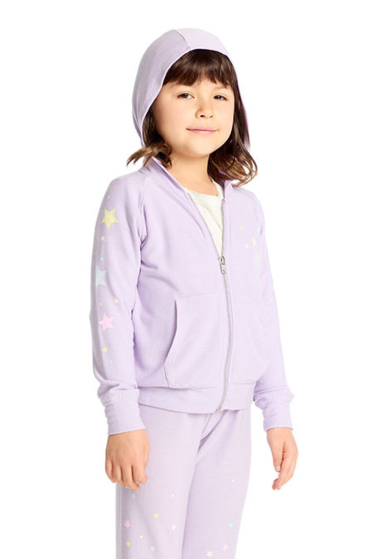 Chaser Candy Stars Zip Hoodie