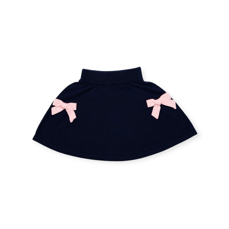 Petite Hailey Bow Knit Skirt