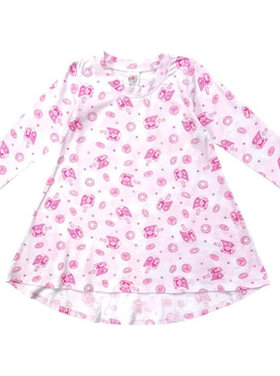 Esme Hanukkah LS Hi/Low Dress