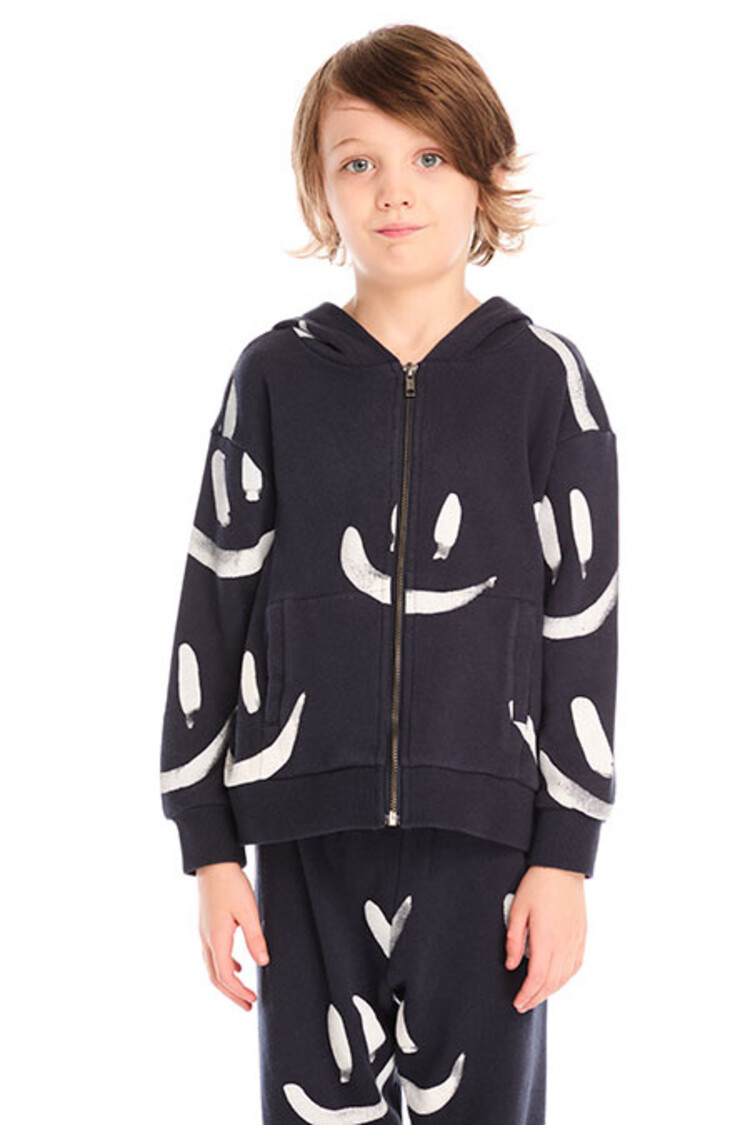 Chaser Smileys Zip Hoodie