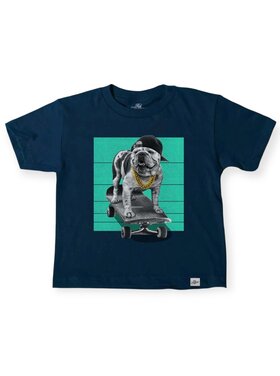 Kid Dangerous Skateboard Bulldog Tee