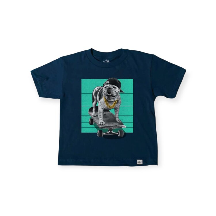 Kid Dangerous Skateboard Bulldog Tee