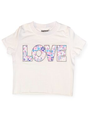 Firehouse Floral Plaid Love Tee