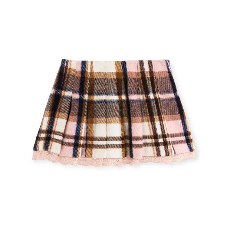Katie J NYC Elicia Plaid Skirt