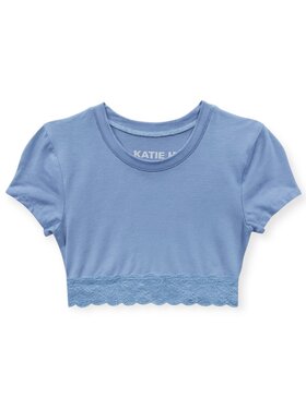 Katie J NYC Lindsay Lace Tee