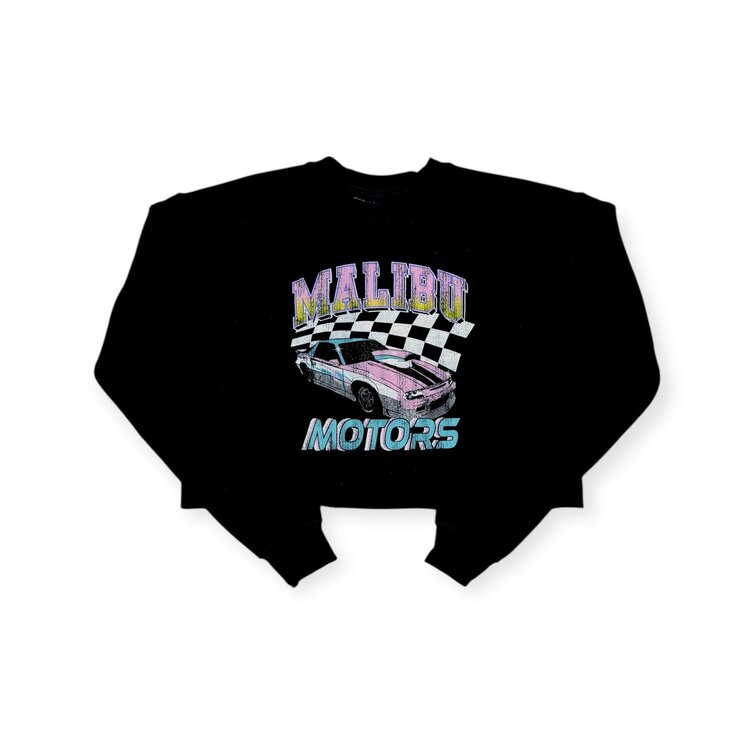 Prince Peter Malibu Motors Crop Pullover